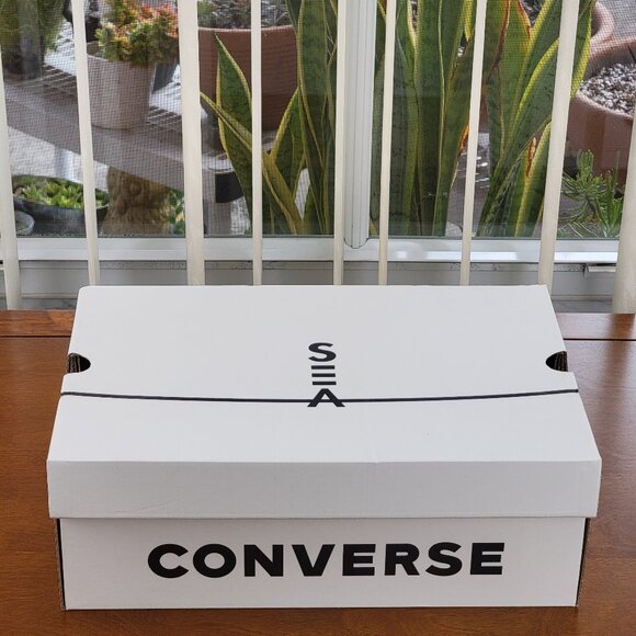 Converse Vince Staples Thunderbolt Ox 163894C Black / Egret / Winter White - Picture 14 of 14